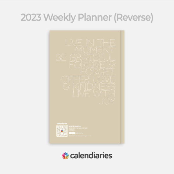 2023 Planner, Affirmations, Twenty Twenty Three Planner, Organizer, Weekly, Planners 2023