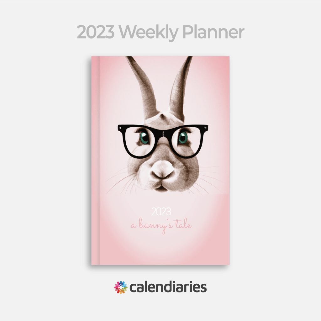 2023 Planner, Pink Rabbit, Twenty Twenty Three Planner, Organizer, Weekly, Planners 2023